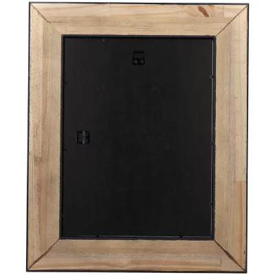 Exklusiv-Holzrahmen Fine 40x60 cm | Schwarz | Spiegel