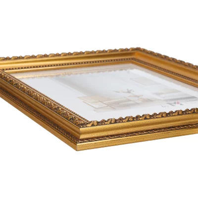Exclusieve houten kader Victoria 29,7x42 cm (A3) | goud, zwart gepatineerd | normaal glas (2 mm)