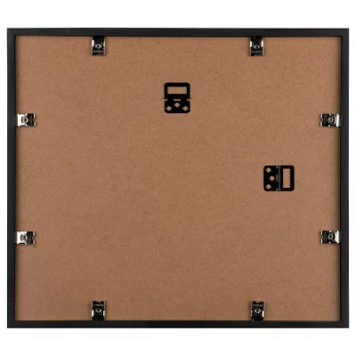 Multi fotokader van MDF Piano voor 7 foto's 10x15 cm | wit | normaal glas (2 mm)