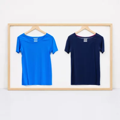 Thumbnail von Doppel-Trikotrahmen EasyChange für schnellen Shirtwechsel - ohne Glasscheibe natur Bild 6