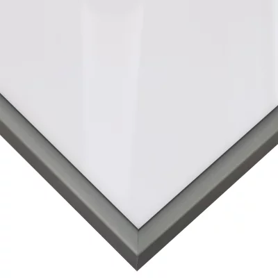 Rama aluminiowa Classic 59,4x84,1 cm (A1) | platyna | szkło standardowe (2 mm)
