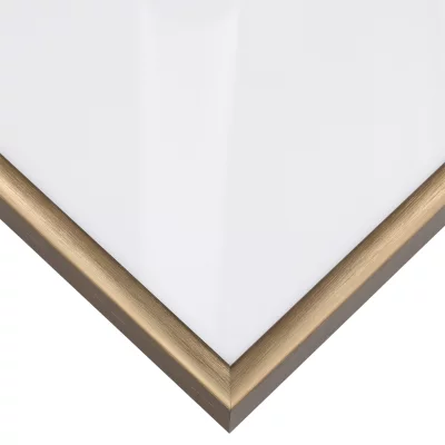 Rama aluminiowa Classic 59,4x84,1 cm (A1) | struktura orzech włoski | szkło standardowe (2 mm)