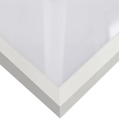 Træramme Loft 15 21x29,7 cm (A4) | Naturlig hvid | Normalglas (2 mm)