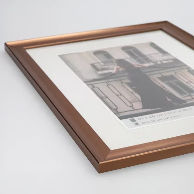Kunststof kader Venice 13x18 cm | brons | normaal glas (2 mm)