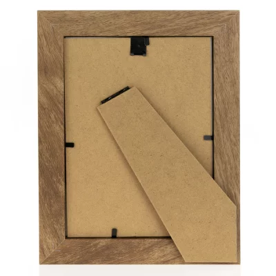 Houten kader Enna (MDF) 20x30 cm | bruin-wit | normaal glas (2 mm)