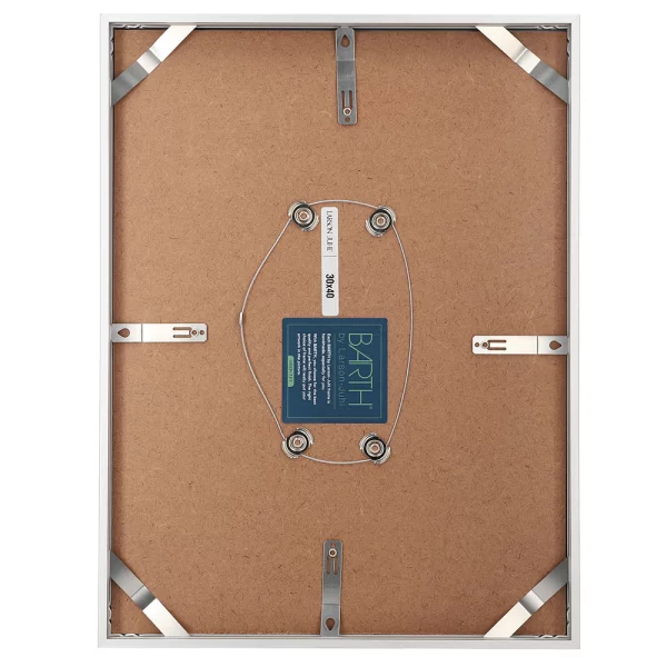 Cadre amovible en aluminium série 1828 13x18 cm | argent | verre standard (2 mm)