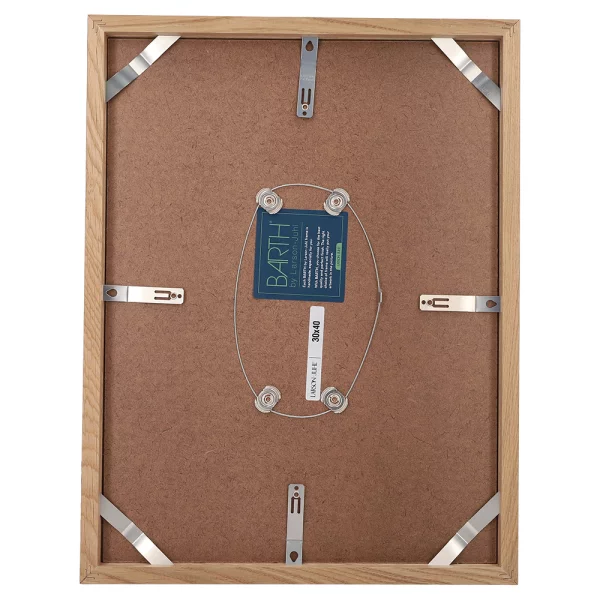 Cadre amovible en bois série 210 30x40 cm | chêne | verre standard (2 mm)
