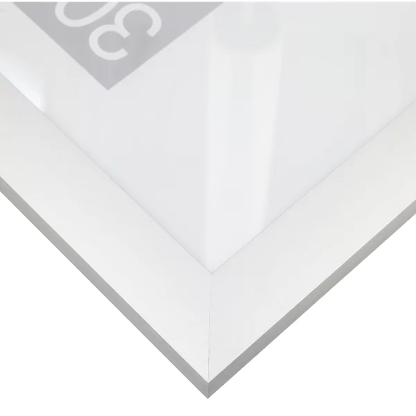 Cadre en aluminium Antares 70x90 cm | naturel mat | verre standard (2 mm)