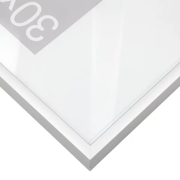Cadre en aluminium Superba 42x59,4 cm (A2) | naturel mat | verre standard (2 mm)