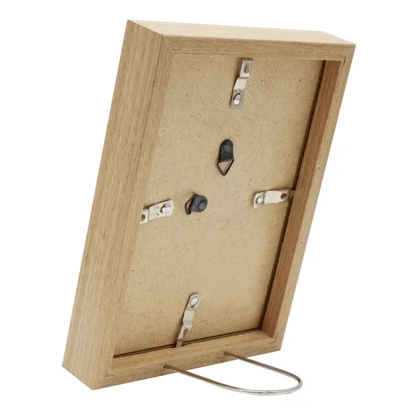 Cadre en bois Louise avec passe-partout 20x30 cm | naturel | verre standard (2 mm)