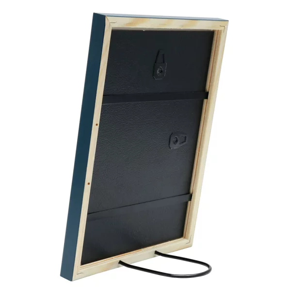 Cadre en bois Lola 20x30 cm | bleu | verre standard (2 mm)