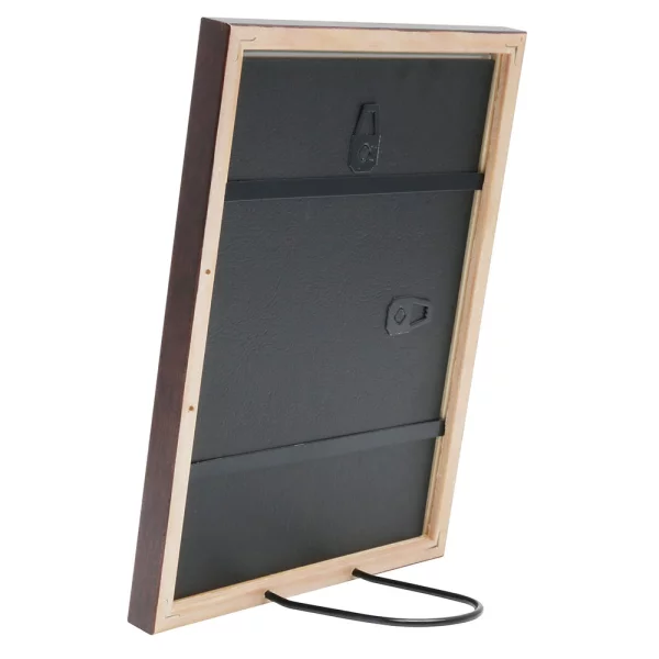 Cadre en bois Lola 9x13 cm | brun | verre standard (2 mm)