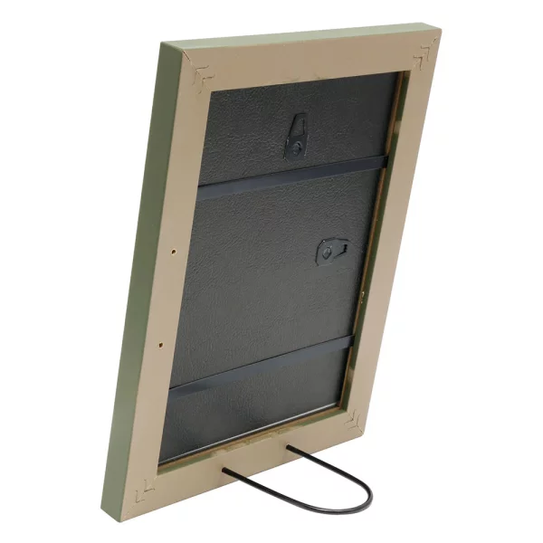 Cadre en bois Evergem 10x15 cm | vert | verre standard (2 mm)