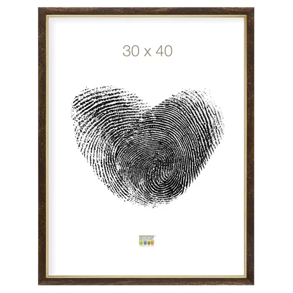 Cadre en plastique Buvingen 10x15 cm | or | verre standard (2 mm)