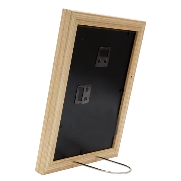 Cadre en bois Juliette avec passe-partout 50x70 cm (40x60 cm) | naturel | verre synthétique (2 mm)