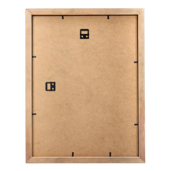 Holz-Bilderrahmen Ola 50x70 cm | Gold matt | Kunstglas (1 mm)