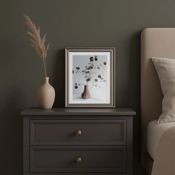 Kunststoffrahmen Krak 10x15 cm | Silber | Kunstglas (1 mm)