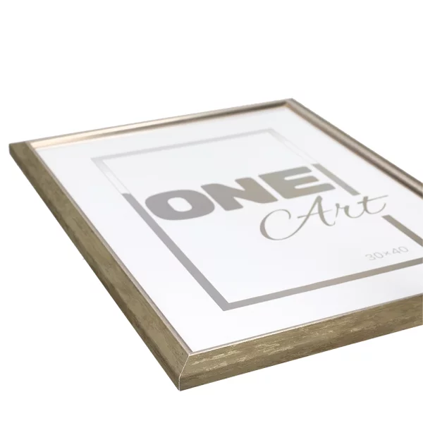 Holz-Bilderrahmen Cecilia 10x15 cm | Natur | Kunstglas (1 mm)