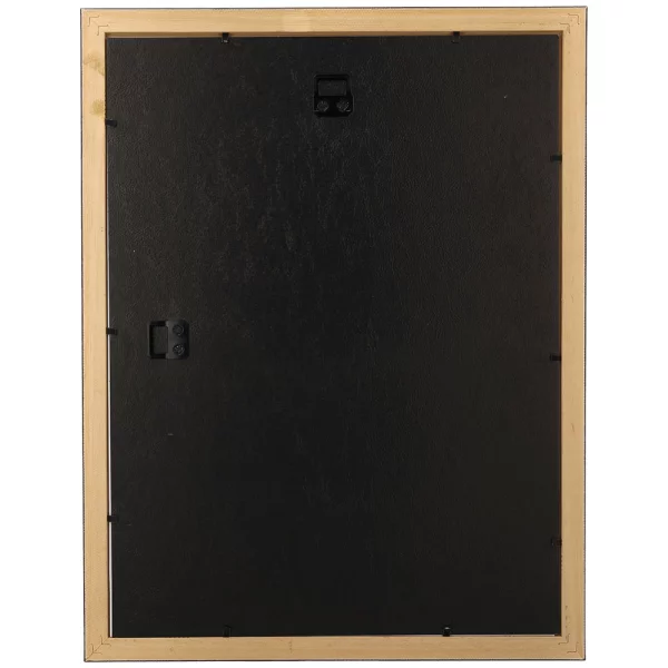 Cadre en bois Precioso sur mesure noir/or | verre standard (2 mm)