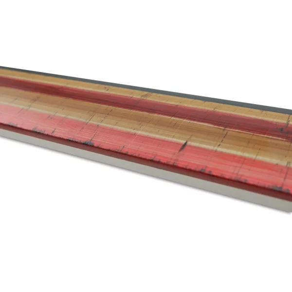 Miroir mural exclusif Listany 20x60 cm | or rayé | miroir (2 mm)