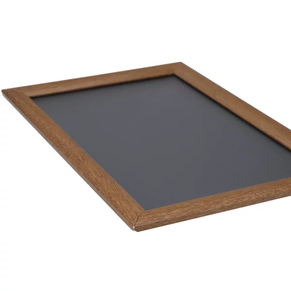 25 mm Klapprahmen Holzoptik DIN A3 29,7x42 cm (A3) | holzoptik hell | Kunstglas mattiert (1 mm)