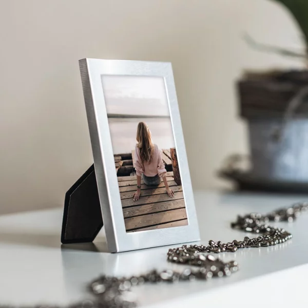 Fotorahmen Riva 13x18 cm | Silber | Normalglas (2 mm)