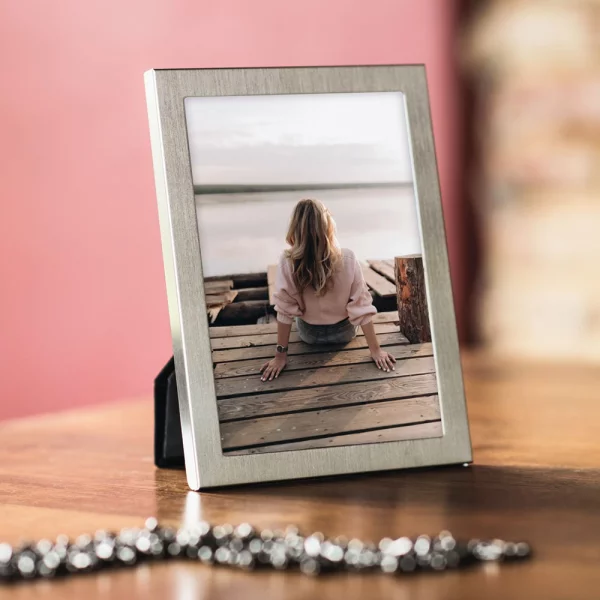 Fotorahmen Riva 13x18 cm | Titan | Normalglas (2 mm)