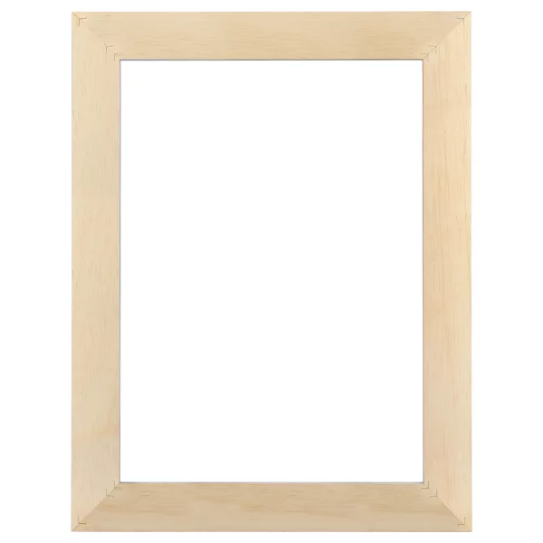 Baklijst Matiz op maat Ivory Yellow (001) | lege kader (zonder glas en achterwand)