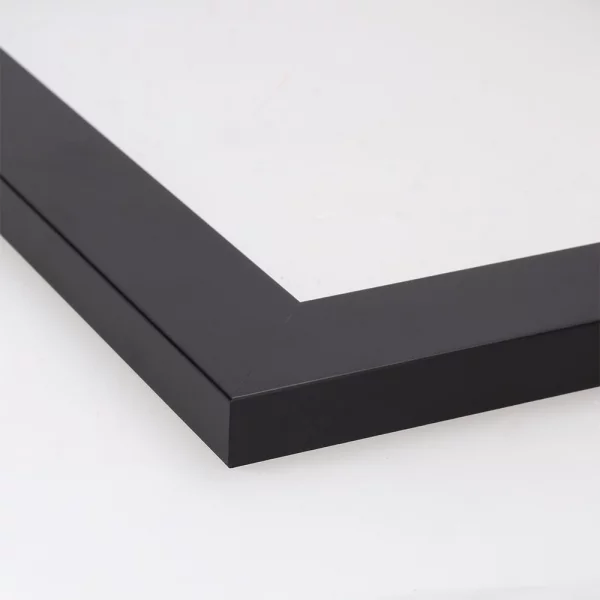 Holz Bilderrahmen Pantera 30x45 cm | schwarz | Normalglas (2 mm)