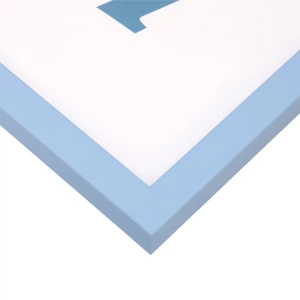 Cadre en bois Prisme 20x30 cm | bleu clair | verre standard (2 mm)