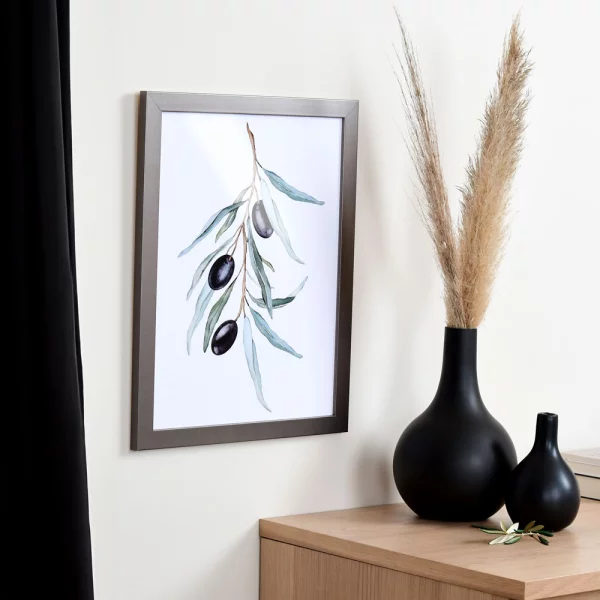 Cadre en bois Top Pro sur mesure platine | cadre vide (sans verre ni panneau arrière)