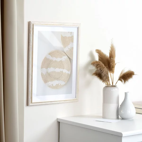 Cadre en bois Nancy 9x13 cm | blanc | verre standard (2 mm)