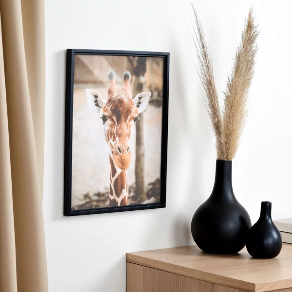 Cadre en bois Belfort 9x13 cm | noir | verre standard (2 mm)
