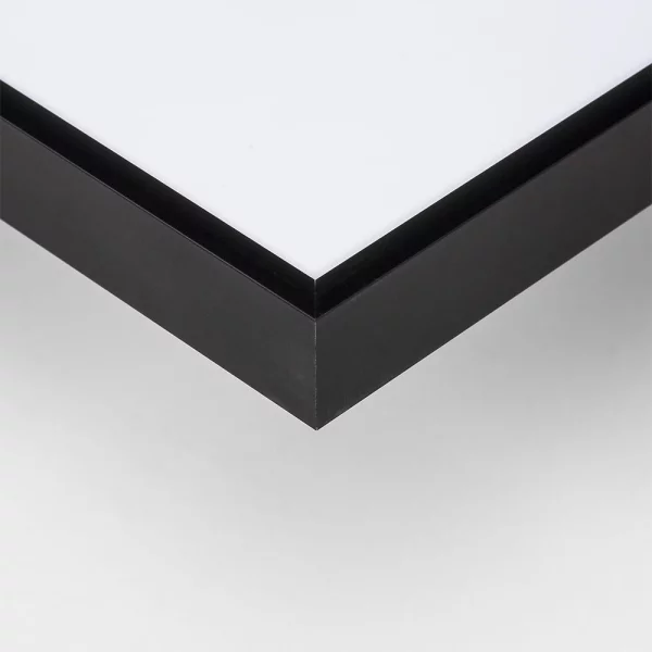 Cadre en aluminium Quadro 18x24 cm | noir mat | verre standard (2 mm)