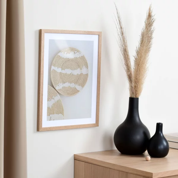 Cadre en bois Arras sur mesure chêne | verre standard (2 mm)