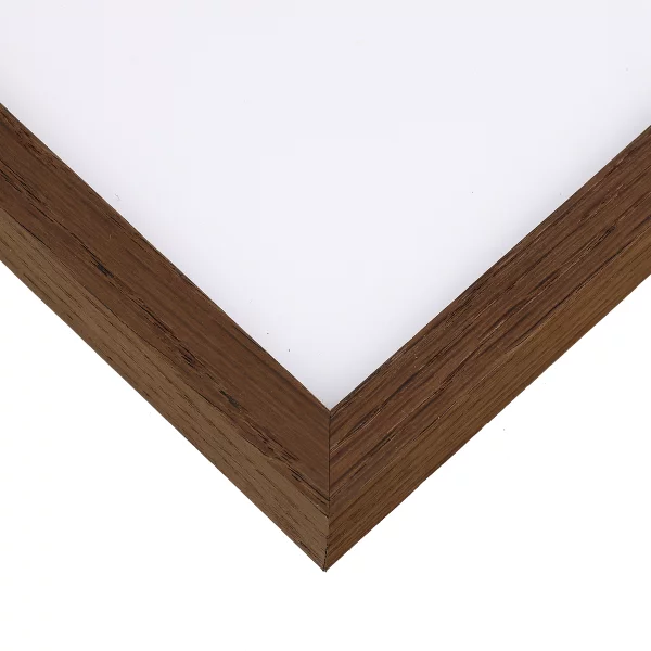 Holz-Bilderrahmen Langon 7x10 cm | Eiche braun | Normalglas (2 mm)