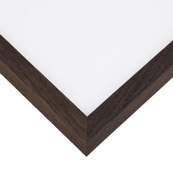 Holz-Bilderrahmen Langon 7x10 cm | Eiche dunkel | Normalglas (2 mm)