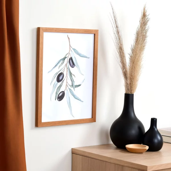 Cadre en bois Lorraine 30x40 cm | chêne | verre standard (2 mm)