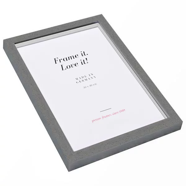Cadre 3D Bourgogne sur mesure blanc | verre standard (2 mm)