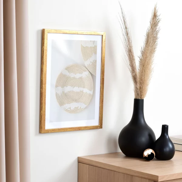 Cadre en bois Aulon 30x40 cm | or ancien | verre standard (2 mm)
