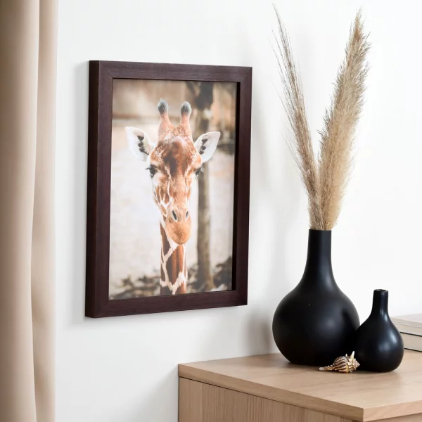 Holz Bilderrahmen Calais 20x30 cm | wenge | Normalglas (2 mm)