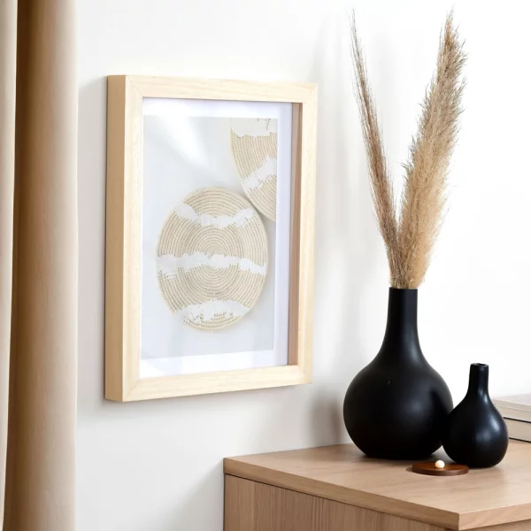 Cadre en bois Nouvelle 9x13 cm | naturel | verre standard (2 mm)