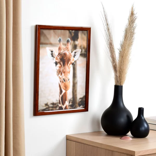Holz Bilderrahmen Korsika 20x30 cm | wenge | Normalglas (2 mm)