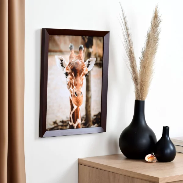 Holz Bilderrahmen Top N 25x70 cm | Palisander | Normalglas (2 mm)