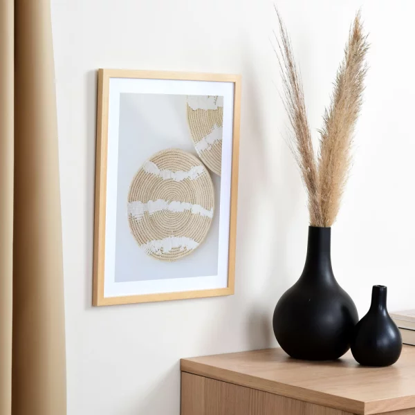 Holz Bilderrahmen Top Pro S 30x40 cm | natur | Normalglas (2 mm)