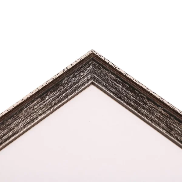 Holz Bilderrahmen Frankfurt 10,5x14,8 cm (A6) | Dunkelbraun | Normalglas (2 mm)