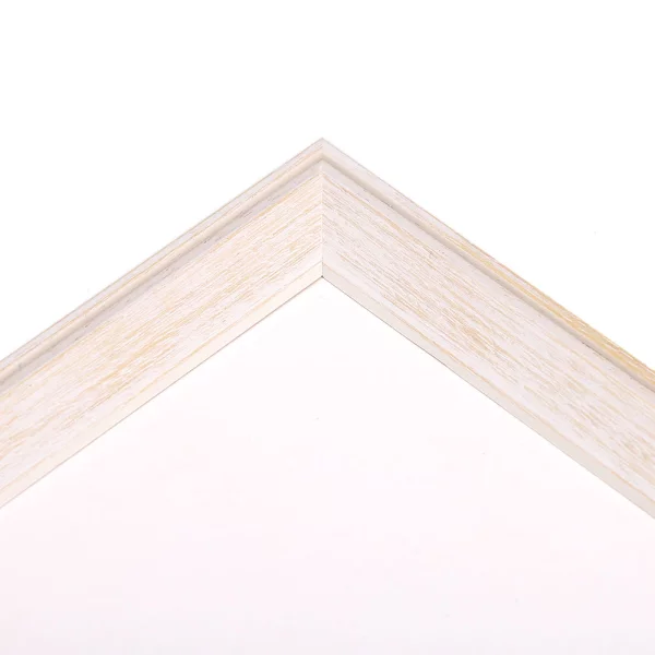 Cadre en bois Francfort 10,5x14,8 cm (A6) | blanc | verre standard (2 mm)