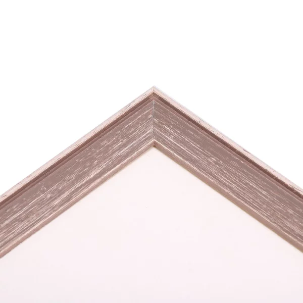 Holz Bilderrahmen Frankfurt nach Maß Braun | Normalglas (2 mm)