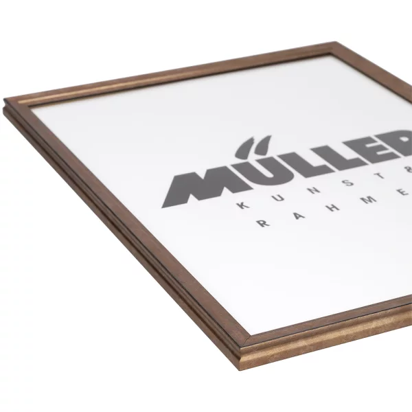 Cadre en bois Saxe Anhalt sur mesure cuivre | verre standard (2 mm)