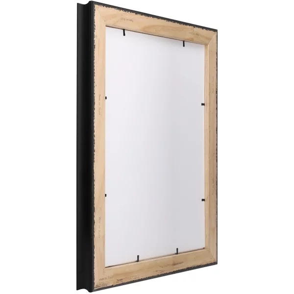 Bilderrahmen Gracia aus Holz nach Mass Schwarz | Normalglas (2 mm)